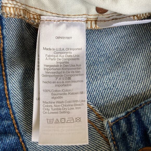 Madewell The Slouchy Boyjean Rosewell Wash 26 - Picture 9 of 11